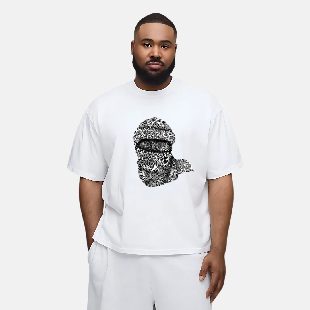 Arab Fighter | Unisex Terry Oversized Tee