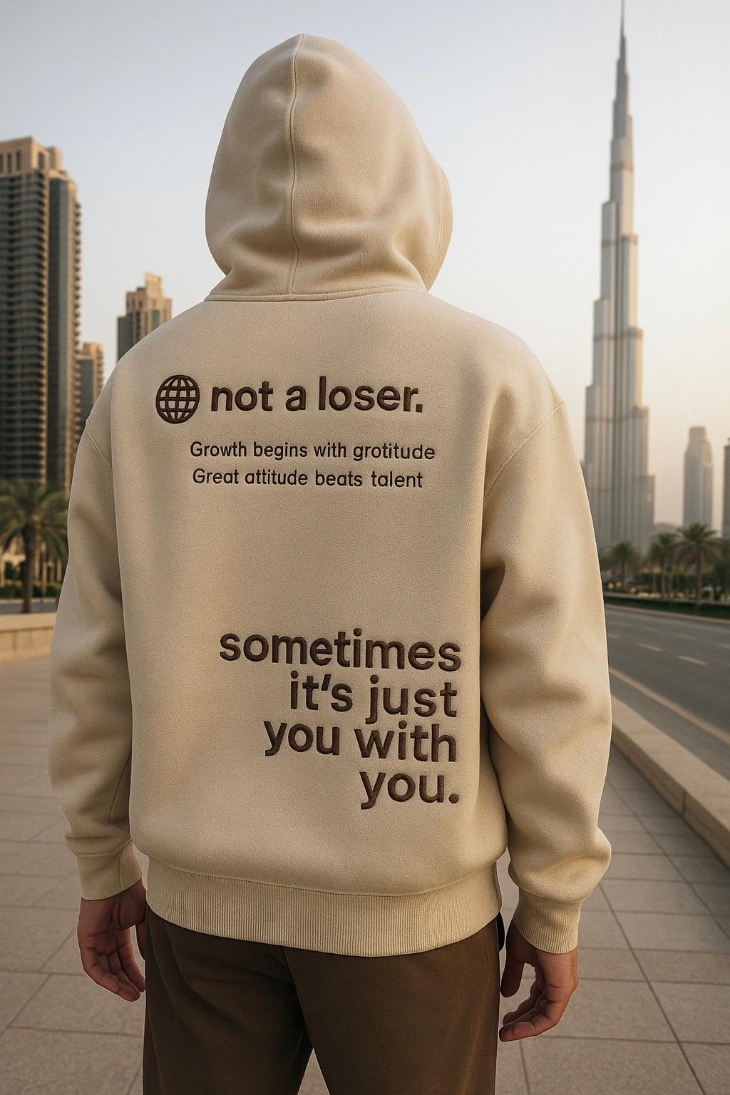 Not a Loser Unisex Zip Hoodie