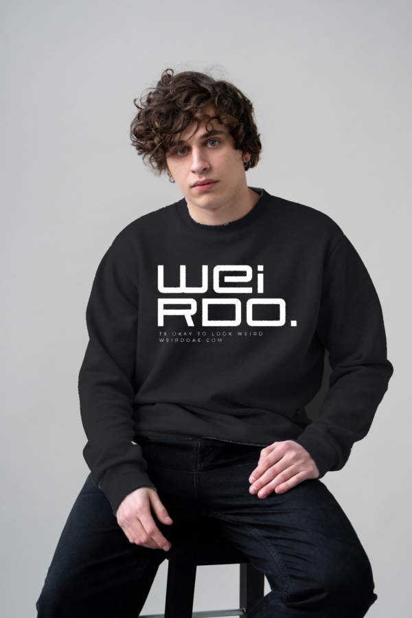 Weirdo's Official Unisex Black Sweatshirt